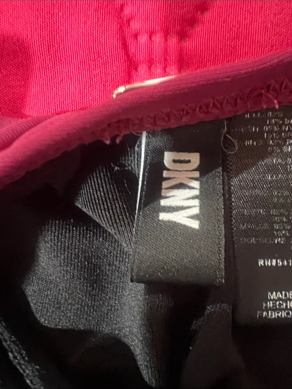 DKNY Magenta Ruffled One-Piece Swimsuit - Picture 2 of 12